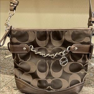 Coach Crossbody in Signature Sateen F19730